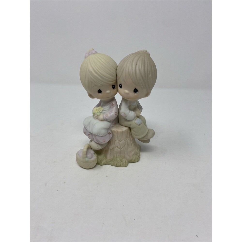 1978 Precious Moments Figurine "Love One Another"  (E-1376) By Enesco